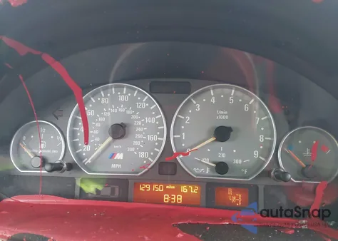 2004 BMW M3 from USA, damaged, VIN WBSBR93424PK04743